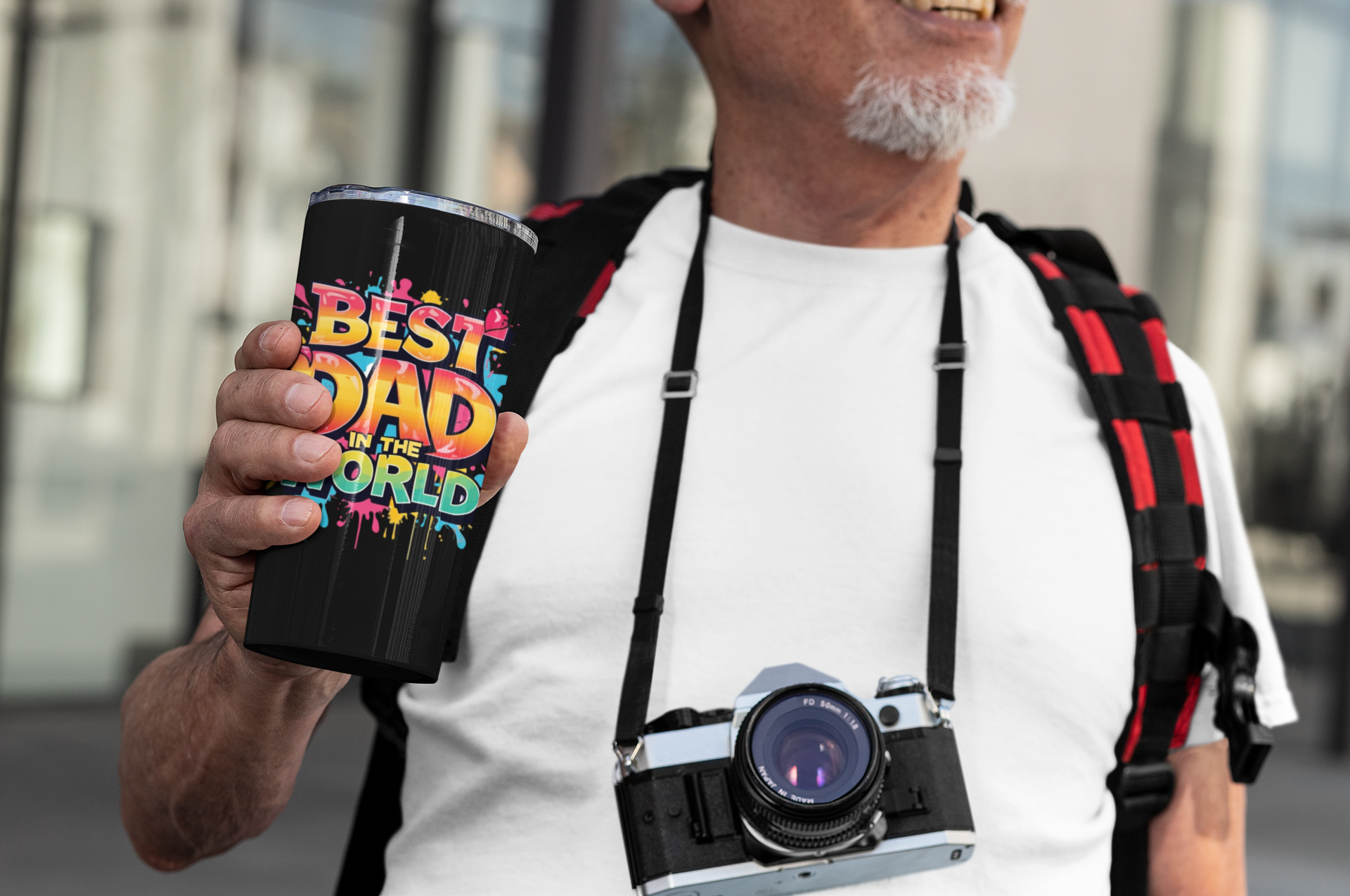 The Best Dad In The World Tumbler/ 7 Stage Streetwear