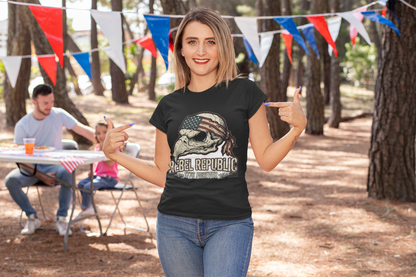 Rebel Republic patriotic rebellion graphic tee by 7 Stage Streetwear