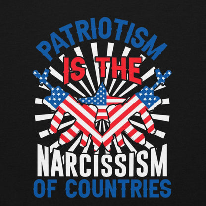 Narcissism of Countries Streetwear Hoodie - Style Meets Global Insight - 7 Stage Streetwear