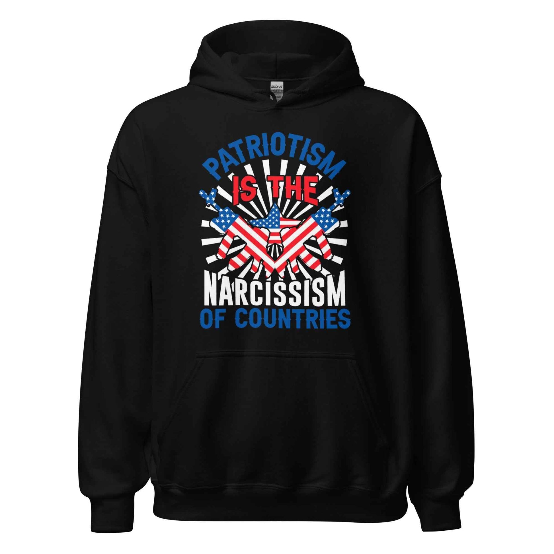 Narcissism of Countries Streetwear Hoodie - Style Meets Global Insight - Pack & Post