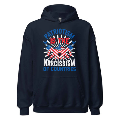 Narcissism of Countries Streetwear Hoodie - Style Meets Global Insight - 7 Stage Streetwear