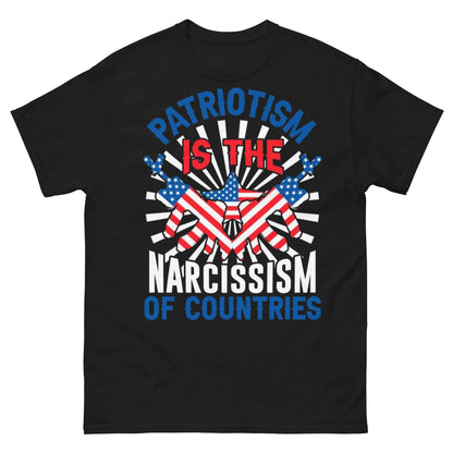 Narcissism of Countries Streetwear T Shirt - Unique Graphic Tee for Global Pride - 7 Stage Streetwear