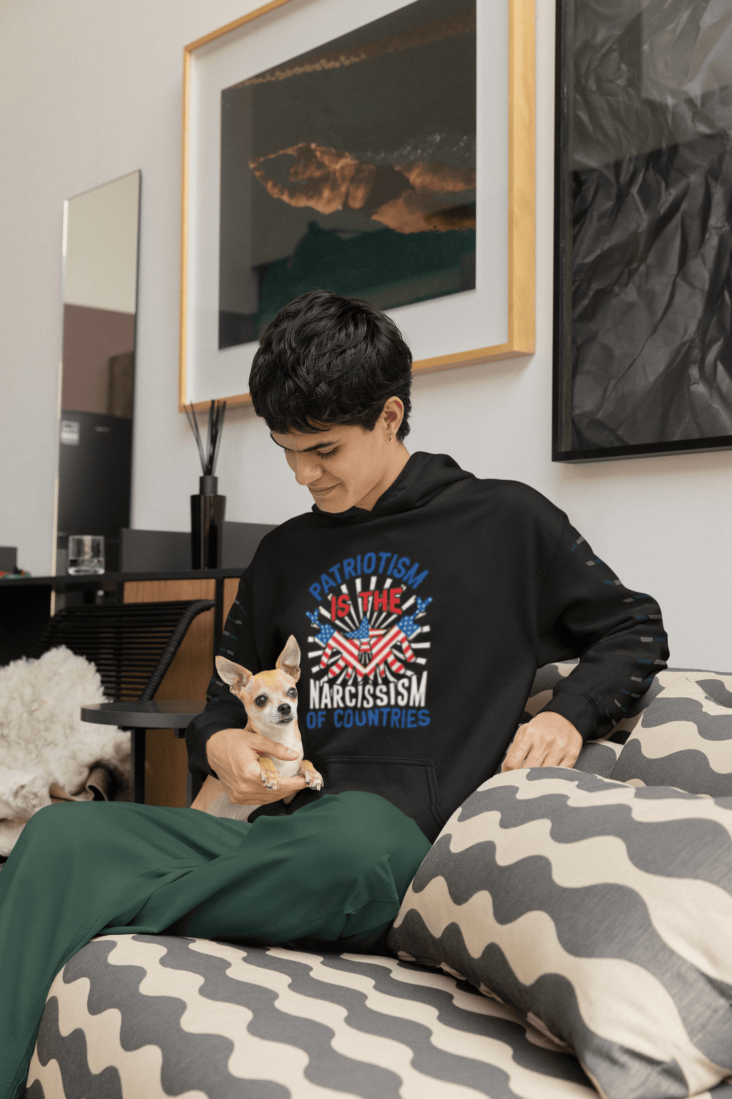 Narcissism of Countries Hoodie - 7 Stage Streetwear