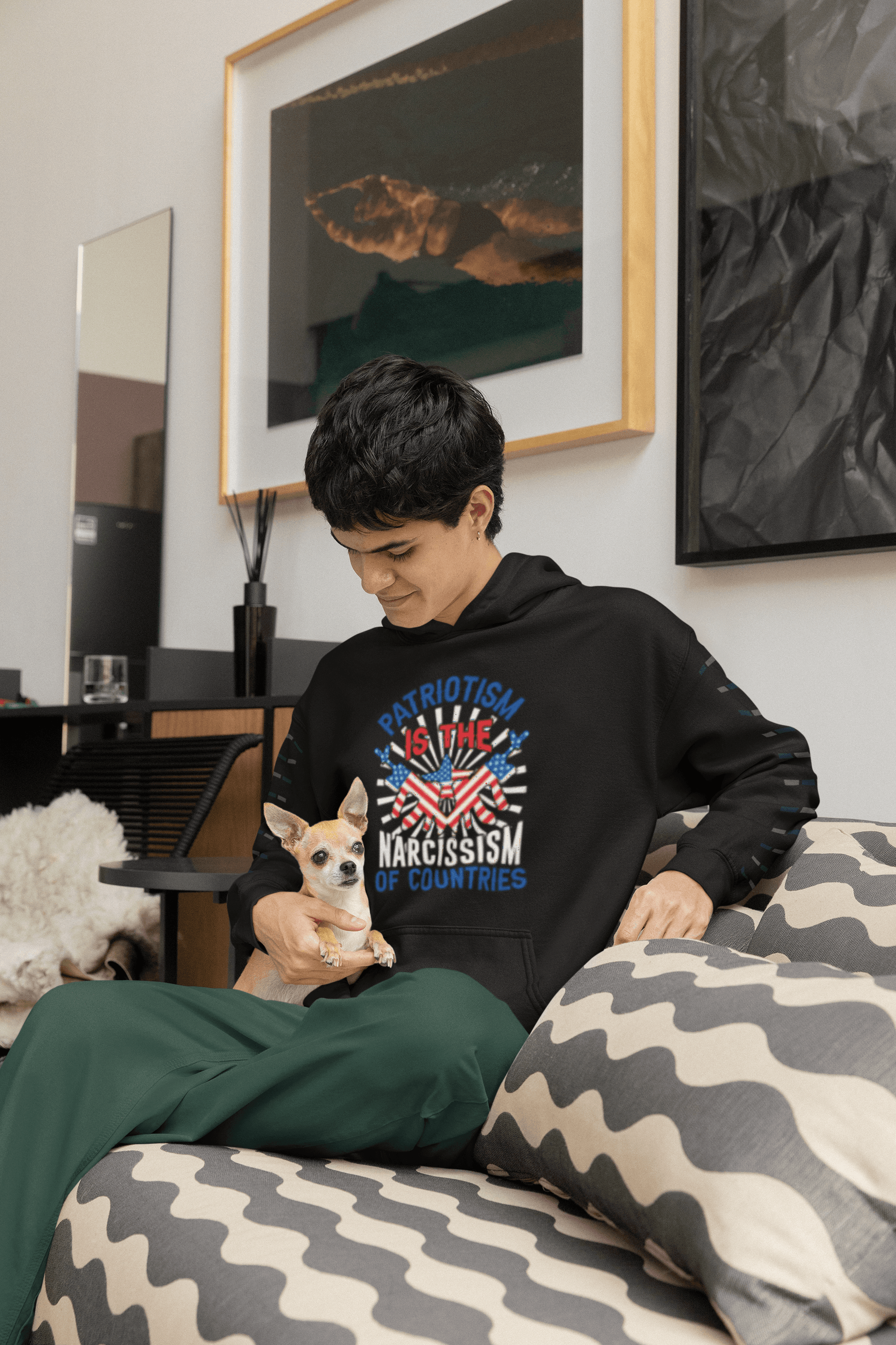 Narcissism of Countries Hoodie - 7 Stage Streetwear