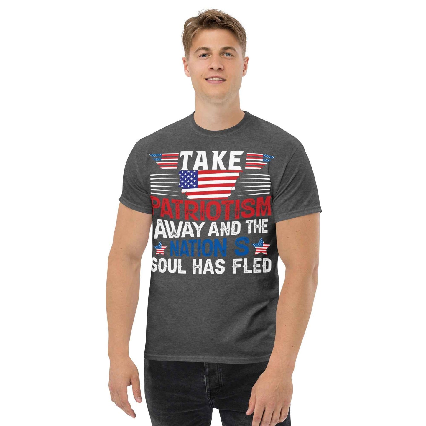 PATRIOTISM Streetwear Away Tee - Celebrate Your Love for Country in Style - 7 Stage Streetwear