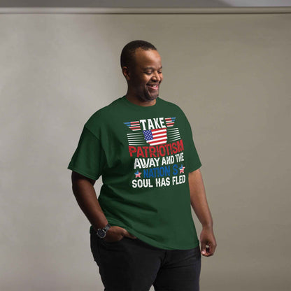 PATRIOTISM Away Streetwear Tee - Celebrate Your Love for Country in Style - 7 Stage Streetwear