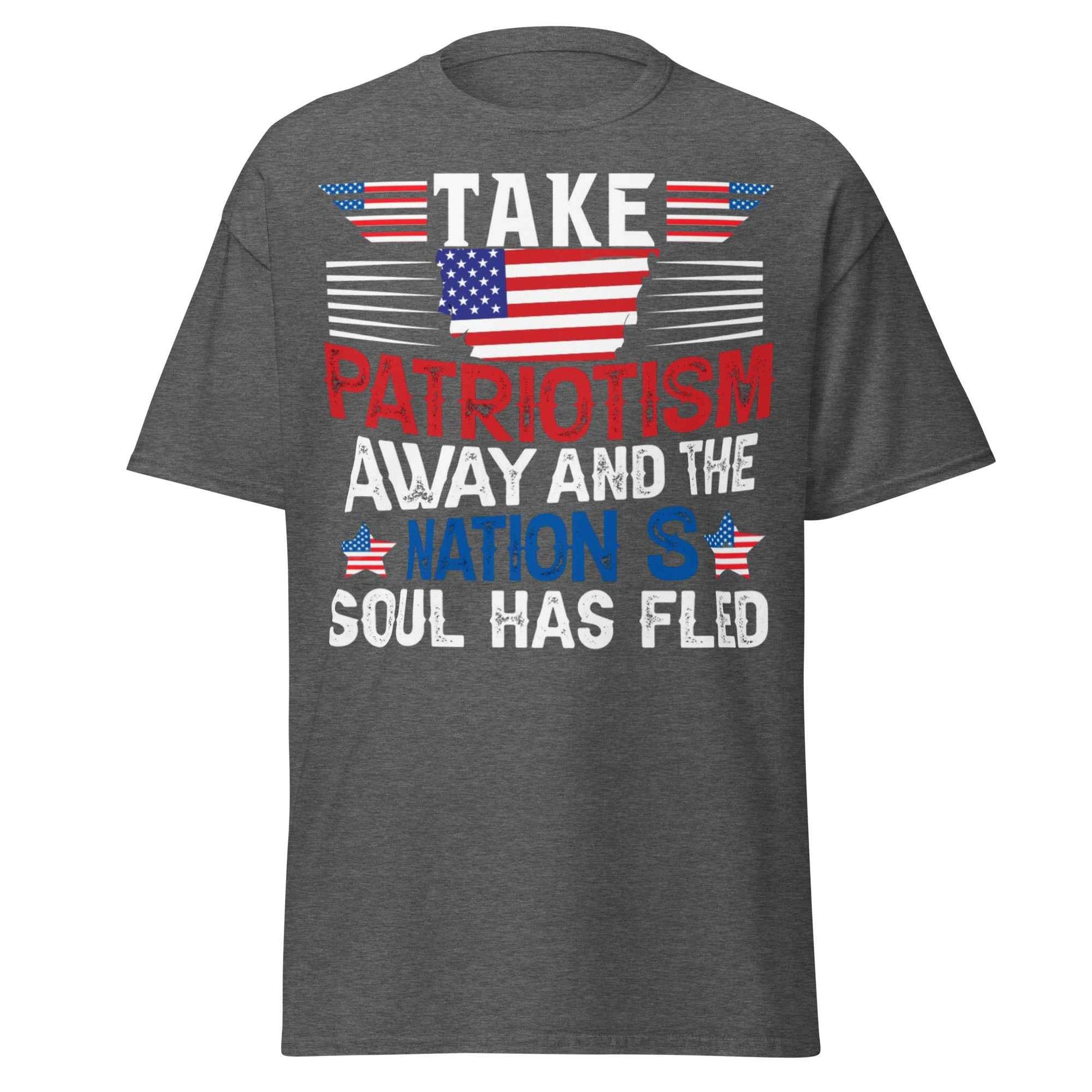 PATRIOTISM Away Streetwear Tee - Celebrate Your Love for Country in Style - 7 Stage Streetwear