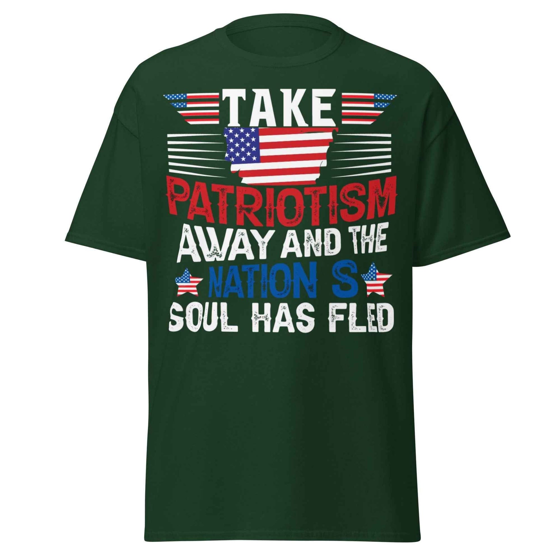 PATRIOTISM Away Streetwear Tee - Celebrate Your Love for Country in Style - 7 Stage Streetwear