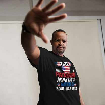 PATRIOTISM Away Streetwear Tee - Celebrate Your Love for Country in Style - 7 Stage Streetrwear