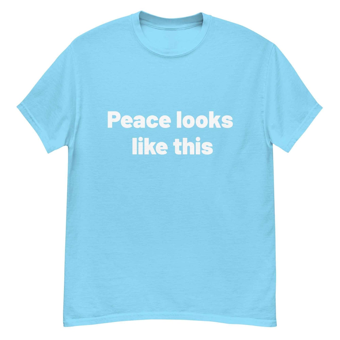 Peace Looks Like This Streetwear T-Shirt - 7 Stage Streetwear