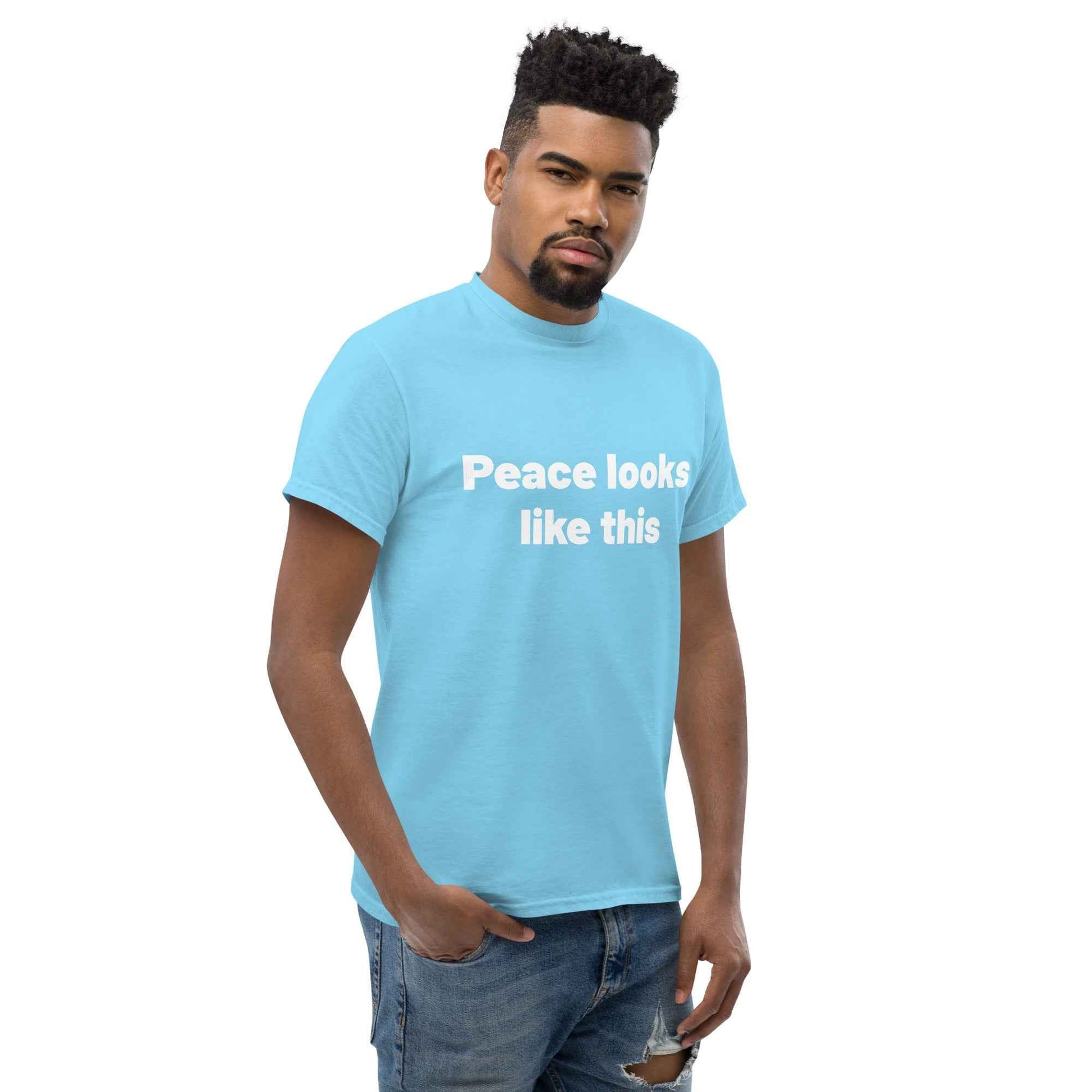 Peace Looks Like This Streetwear T-Shirt - 7 Stage Streetwear