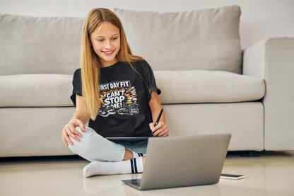 First Day Fit Can’t Stop Me Kids T-Shirt by 7 Stage Streetwear