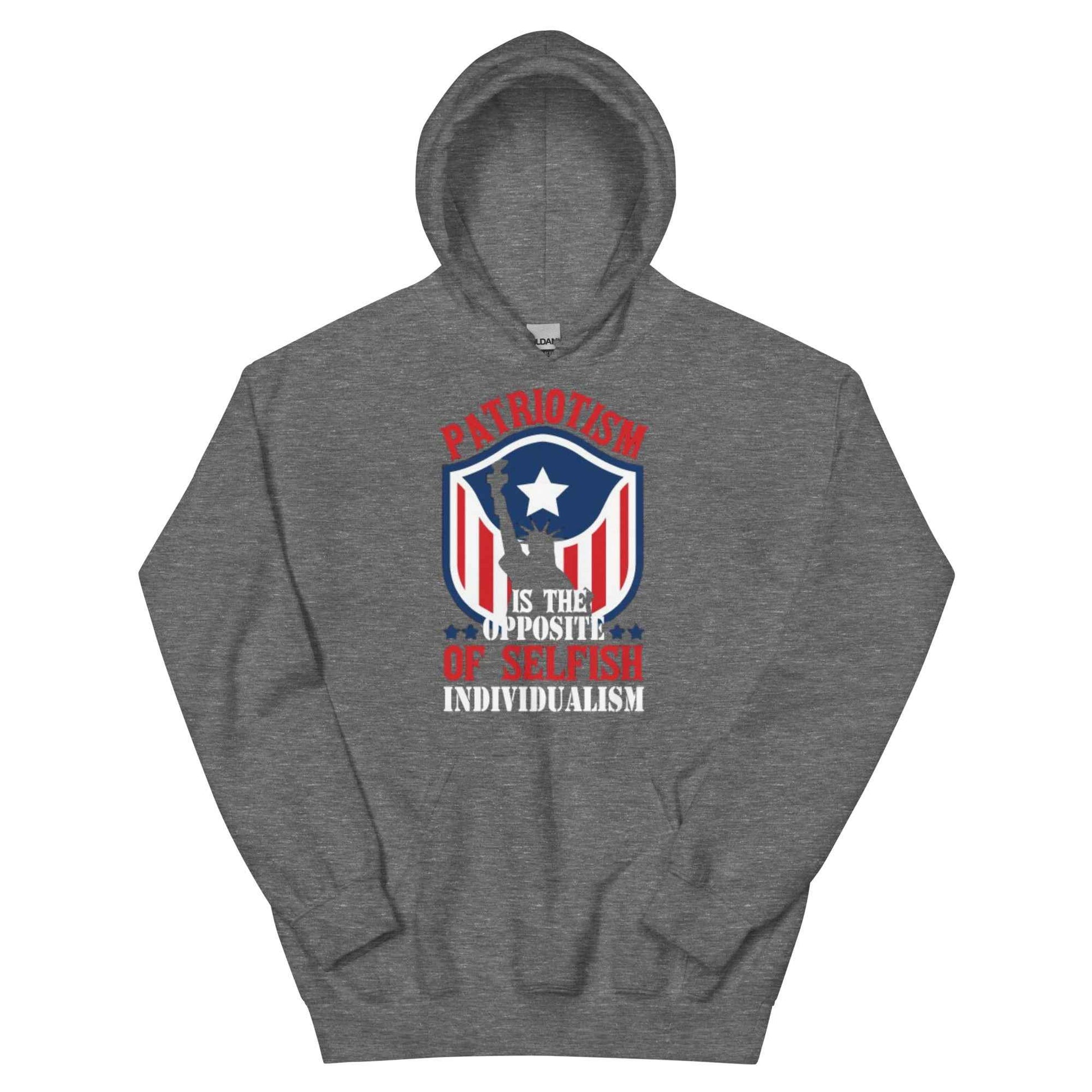 Selfish Individualism Streetwear Hoodie - Embrace Your Unique Style - 7 Stage Streetwear