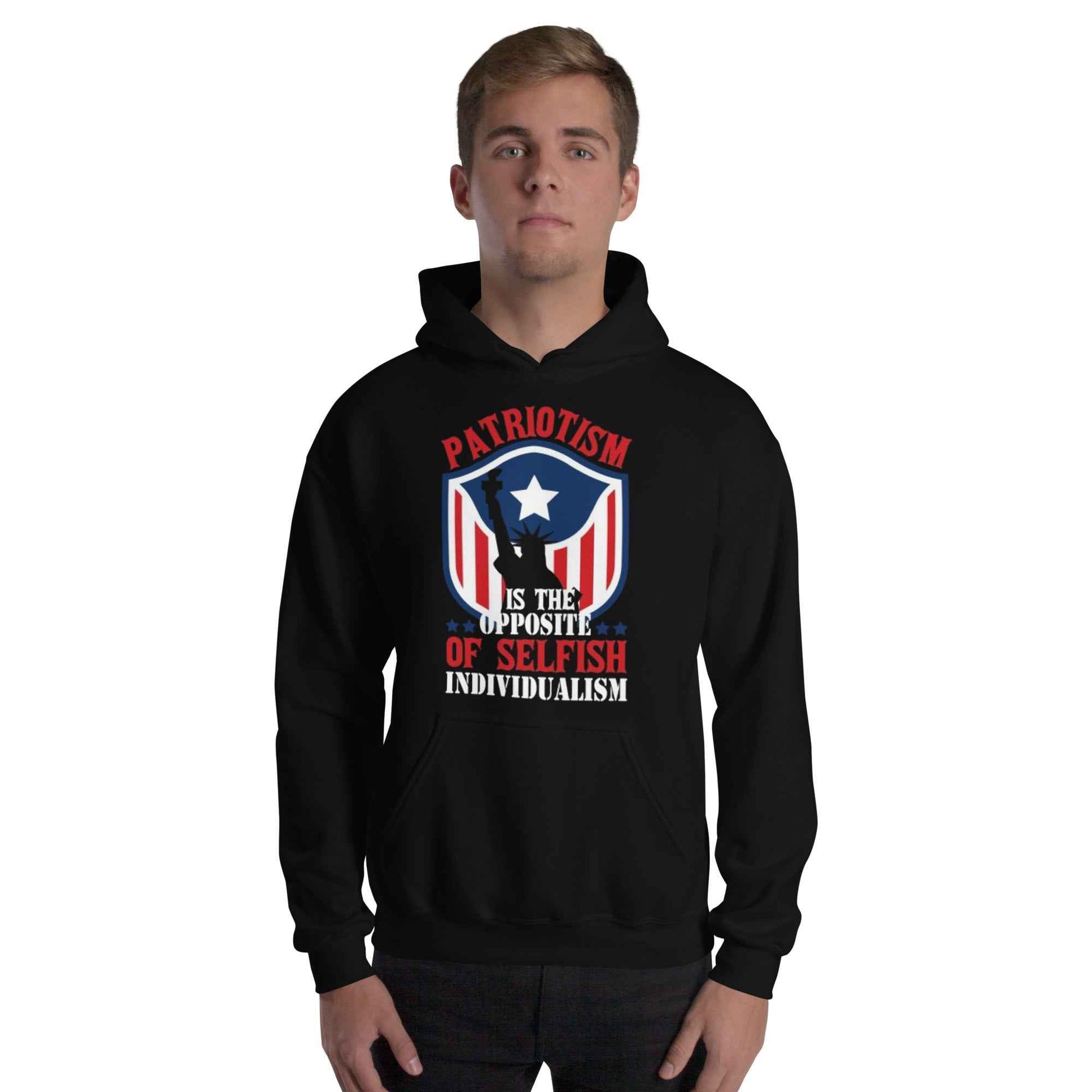Selfish Individualism Streetwear Hoodie - Embrace Your Unique Style -7 Stage Streetwear