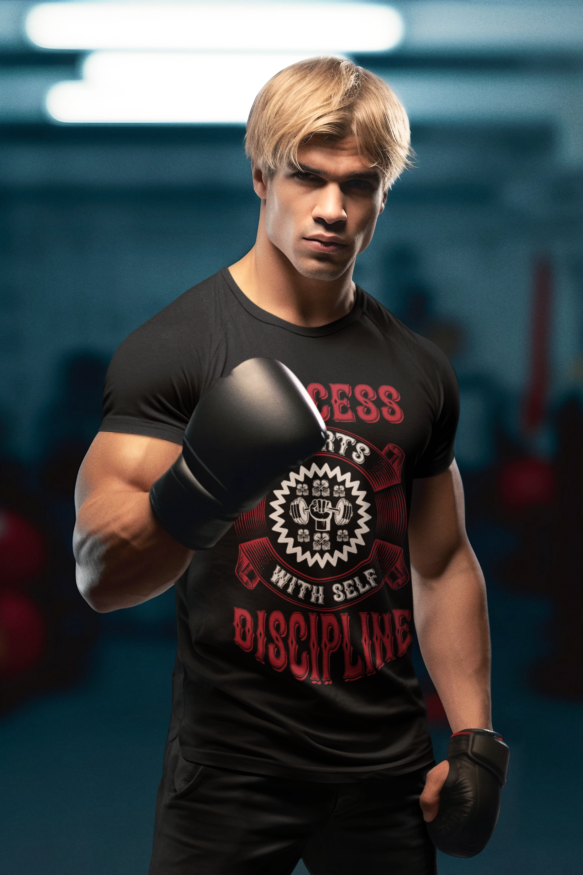 Success Self Discipline Graphic Tee/7 Stage Streetwear
