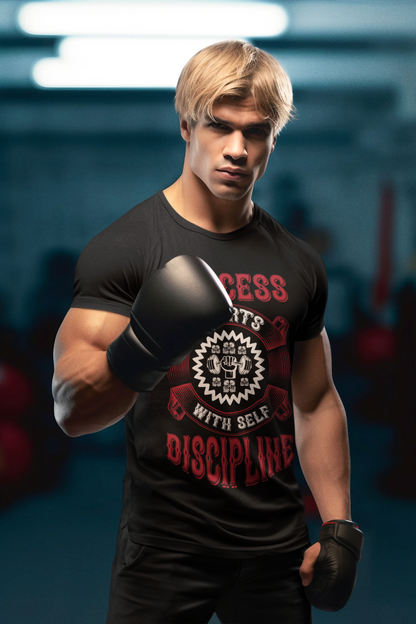 Success Self Discipline Graphic Tee/7 Stage Streetwear