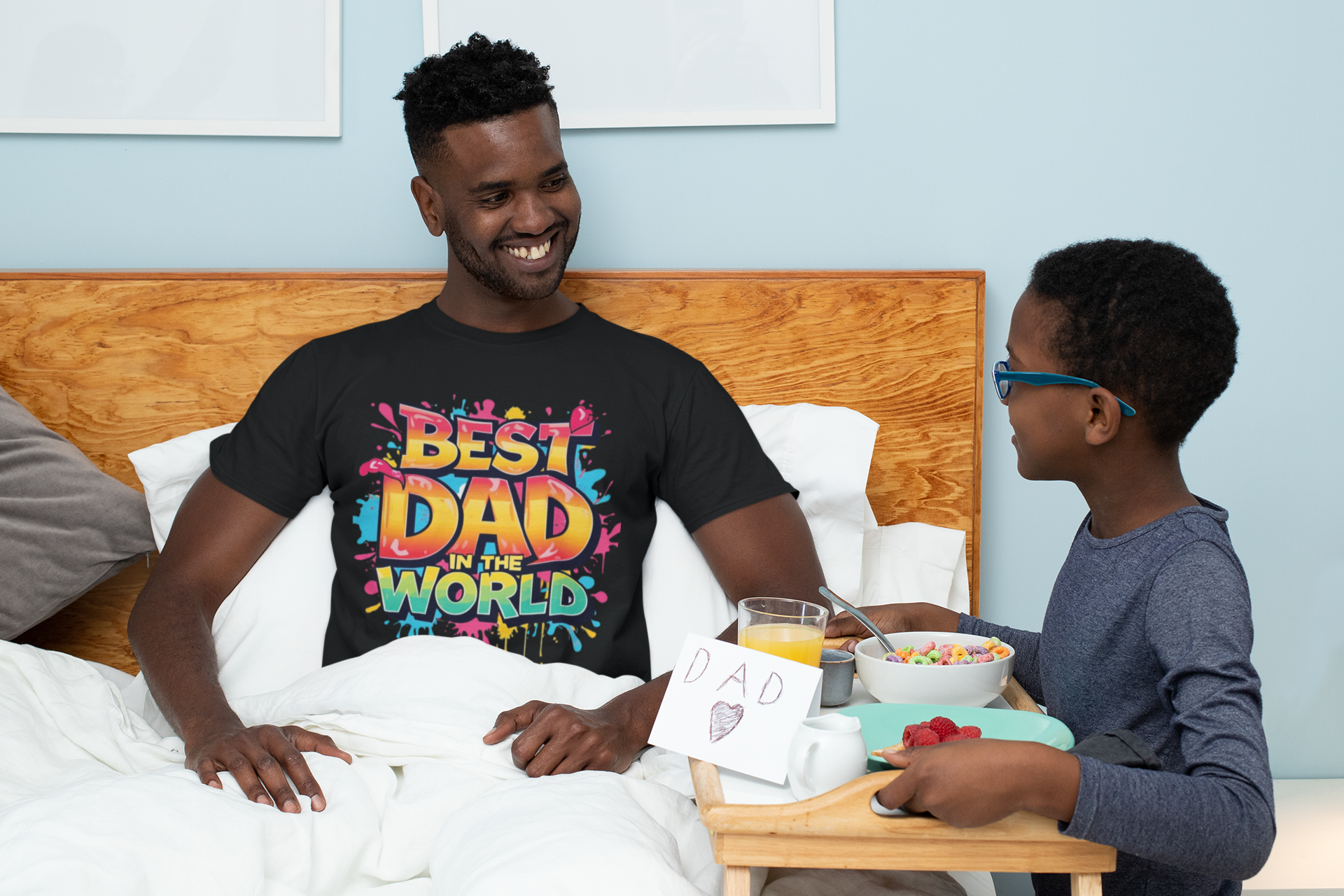 Best Dad In The World Tee/ 7 Stage Streetwear