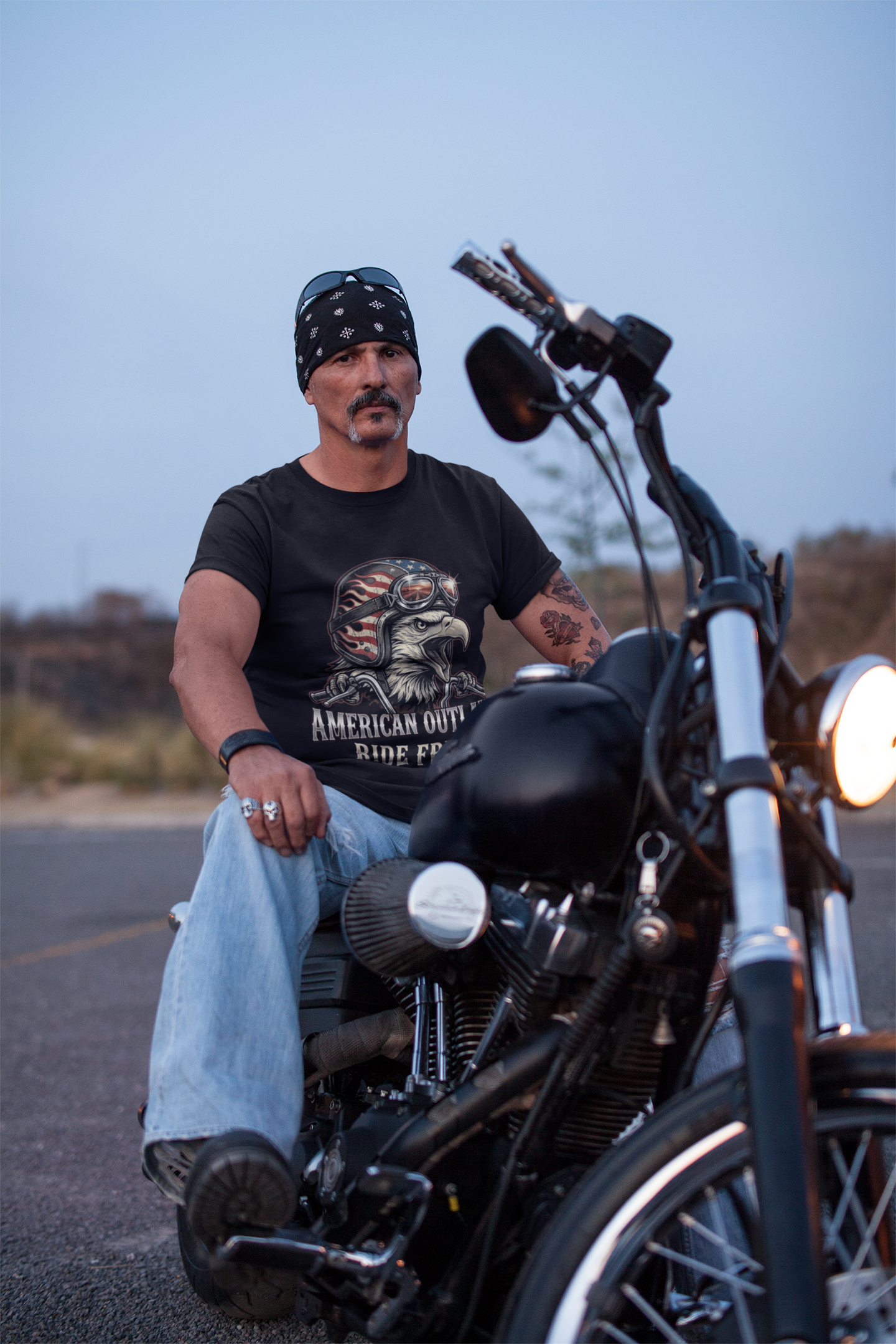 American Outlaw T-Shirt/ 7 Stage Streetwear