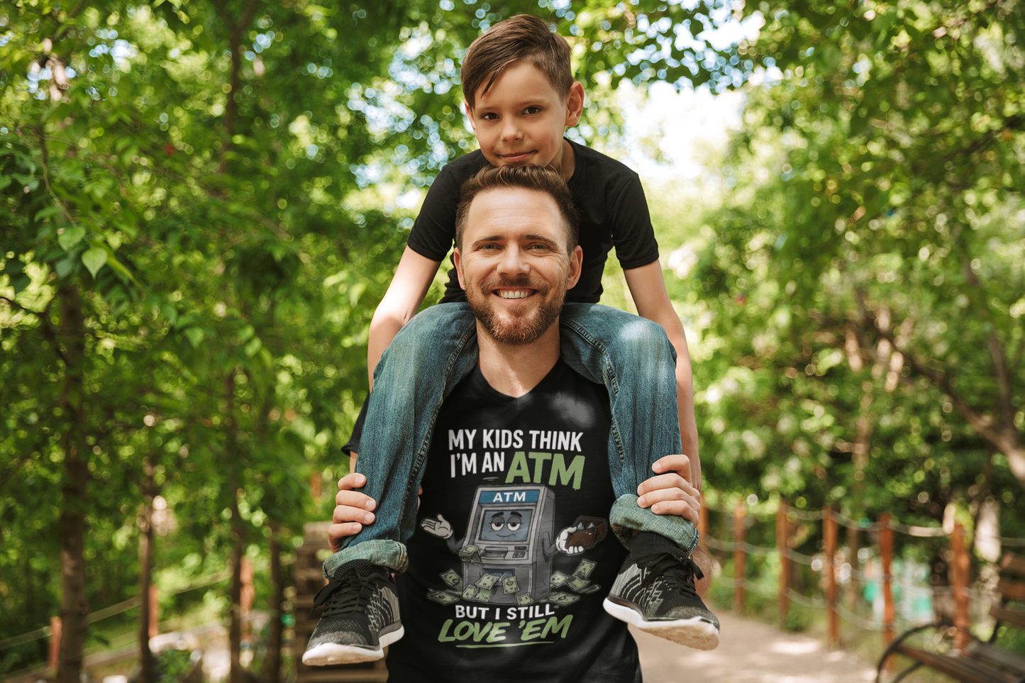 Kid's ATM Father's Day Tee/ 7 Stage Streetwear