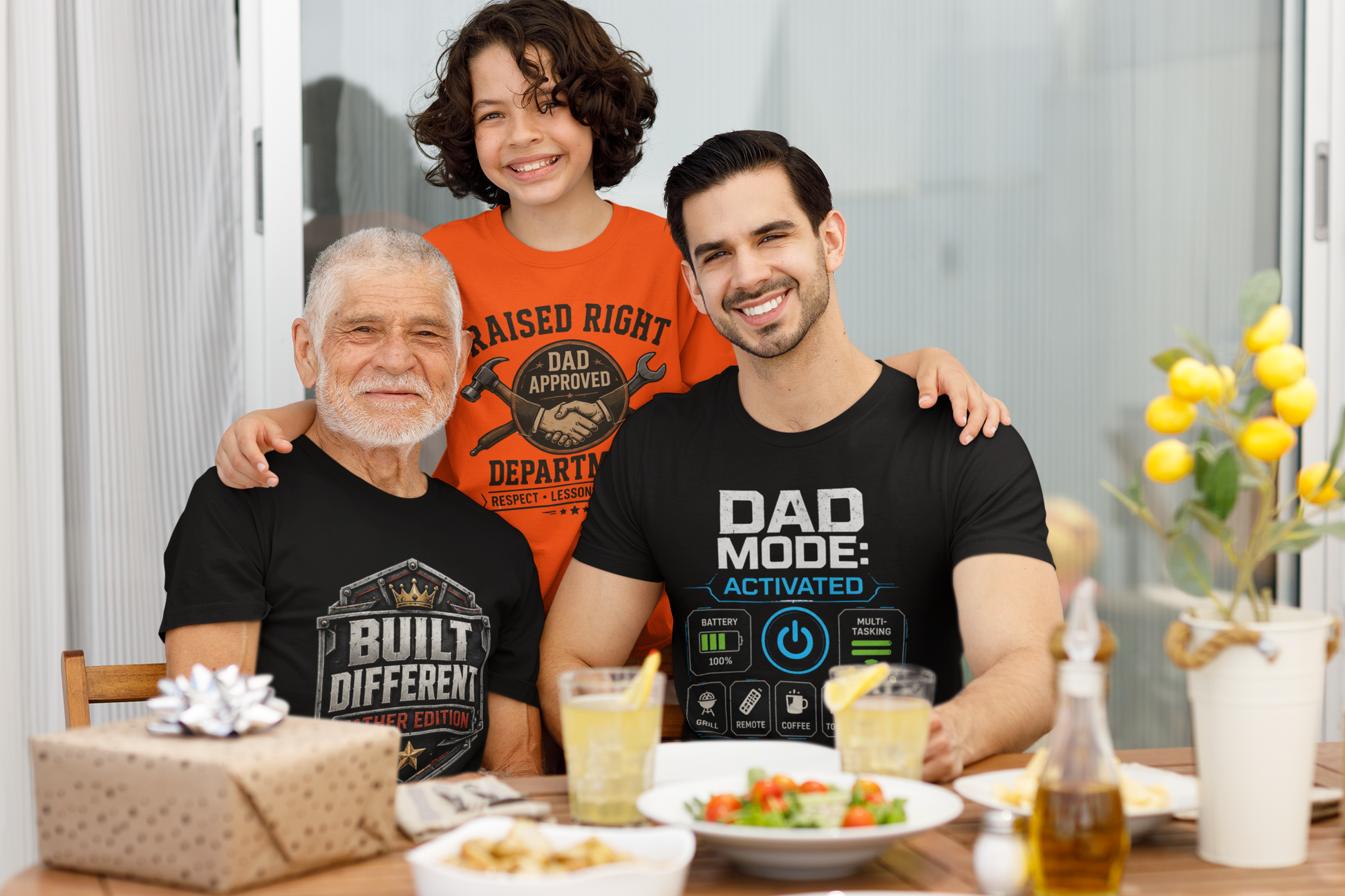Kid's ATM Father's Day Tee/ 7 Stage Streetwear