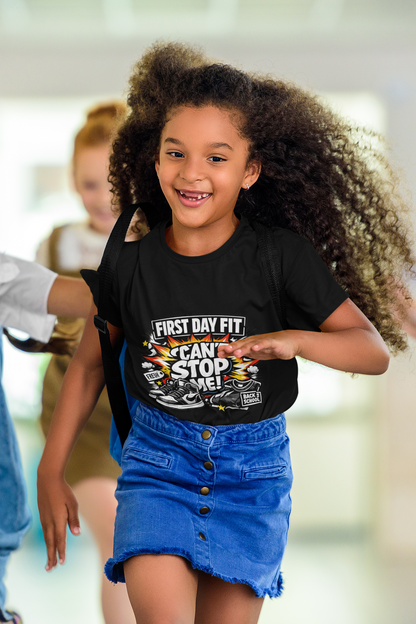 First Day Fit Can’t Stop Me Kids T-Shirt by 7 Stage Streetwear
