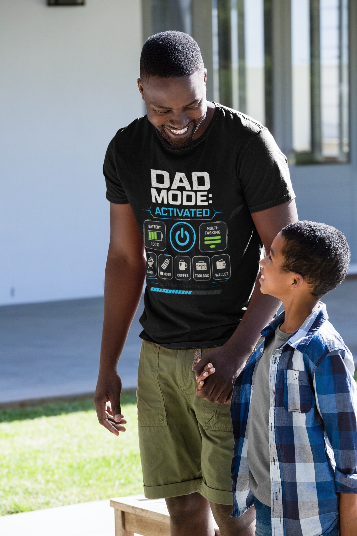 Dad Mode Father's Day Tee/ 7 Stage Streetwear