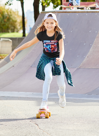 School Mode Activated Kids T-Shirt by 7 Stage Streetwear