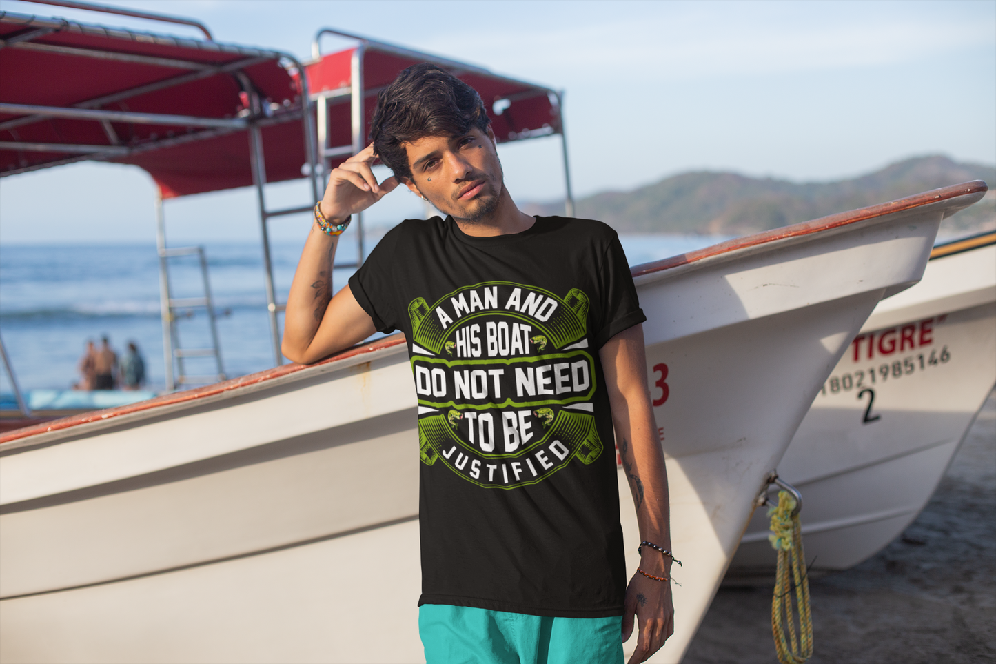 A Man & His Boat Graphic Tee/7 Stage Streetwear