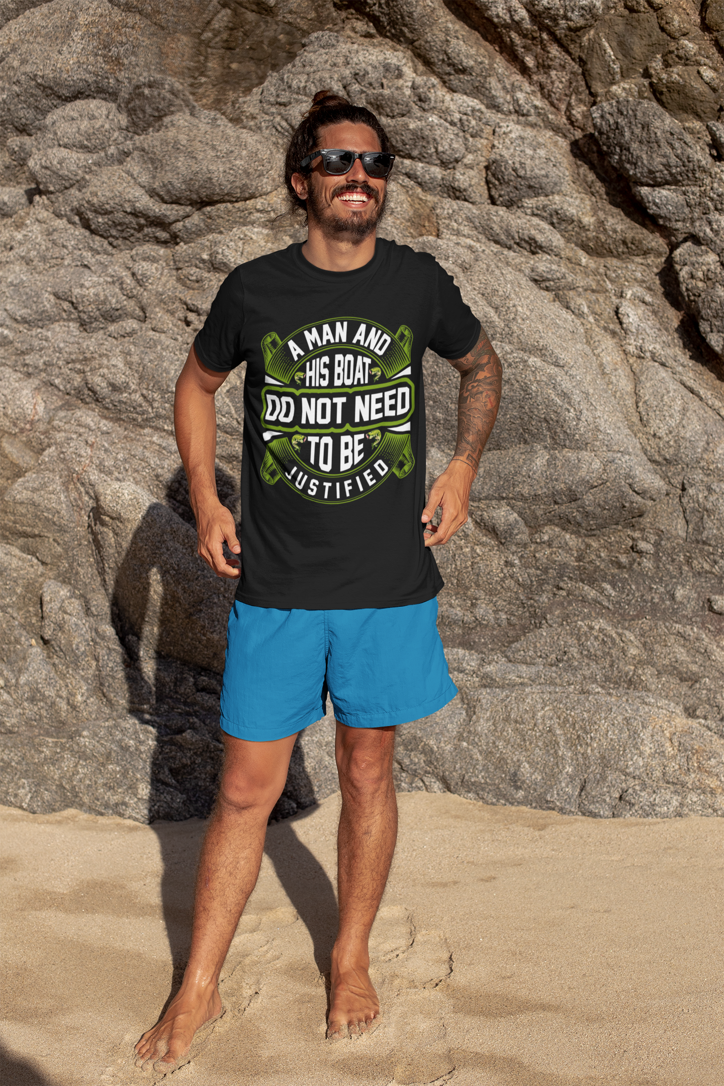 A Man & His Boat Graphic Tee/7 Stage Streetwear