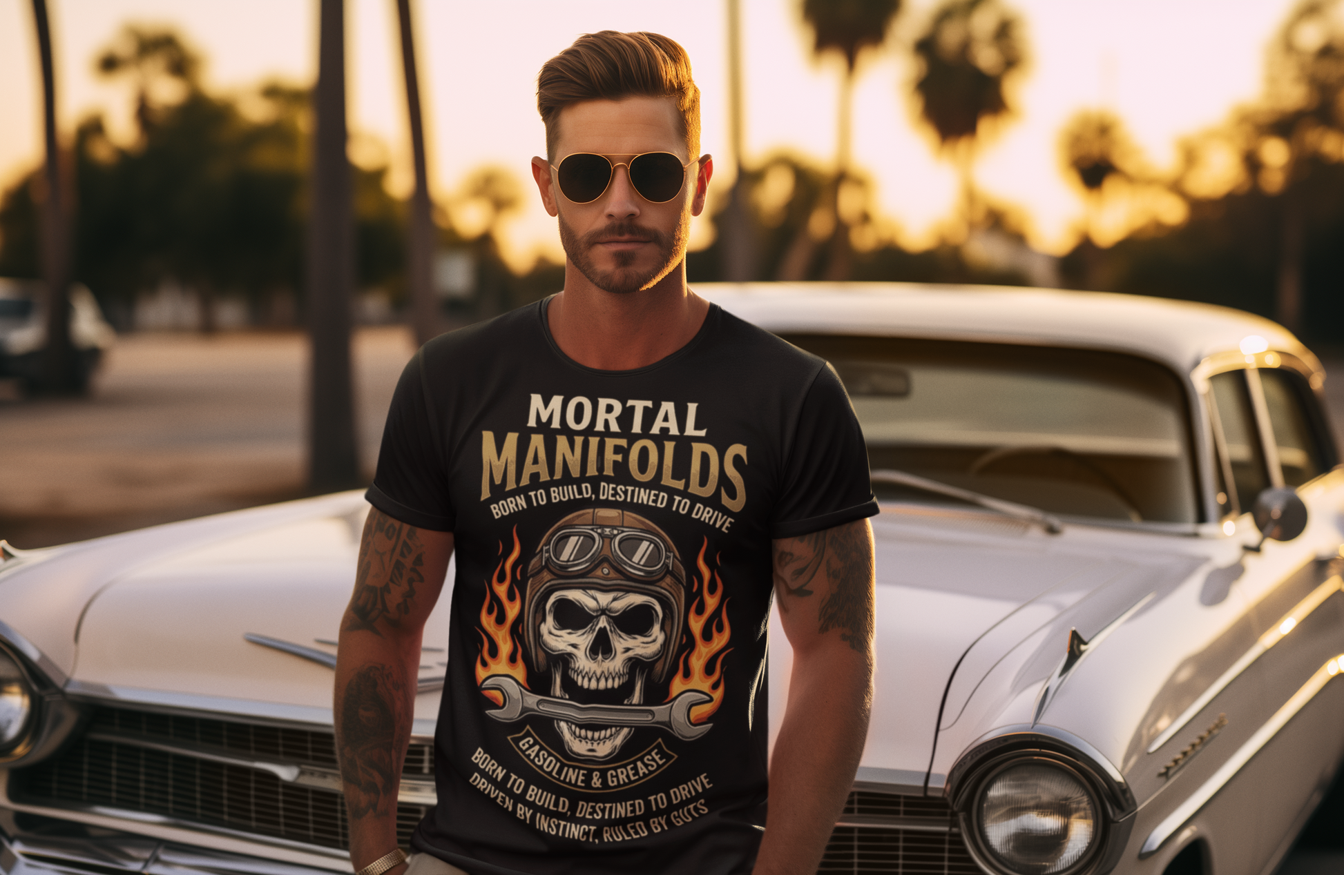 Gasoline & Grease Graphic tee/7 Stage Streetwear