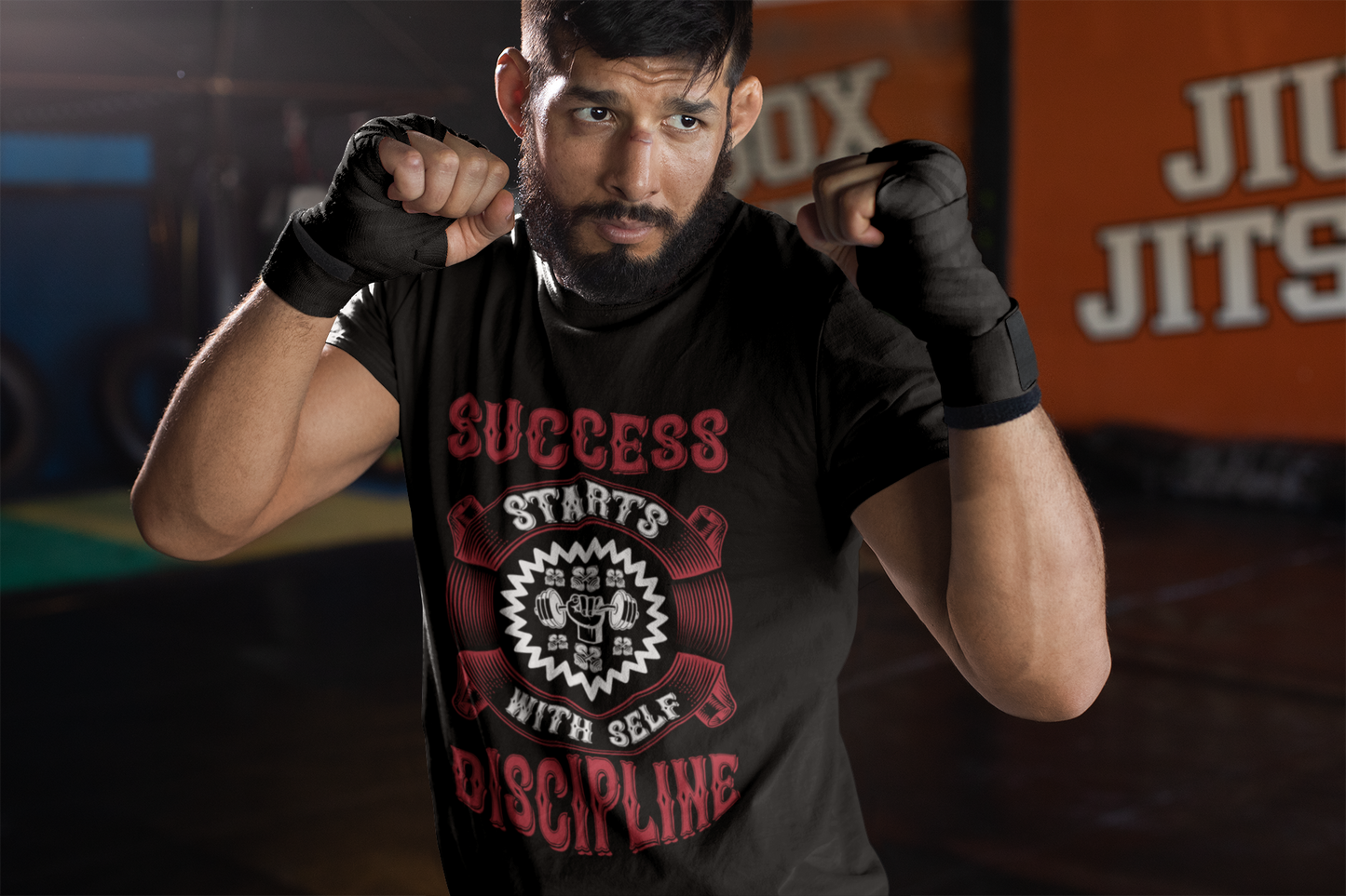 Success Self Discipline Graphic Tee/7 Stage Streetwear
