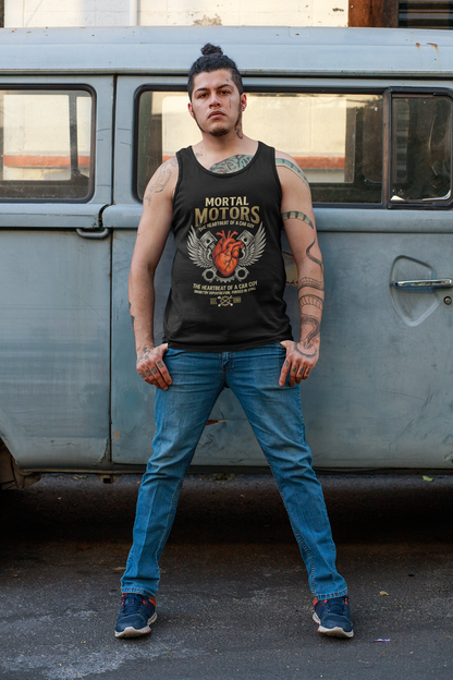 Heartbeat of a Car Guy Tank Top/7 Stage Streetwear