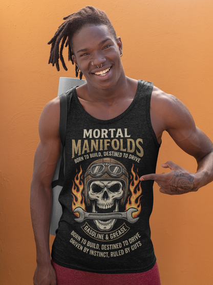 Car Guy Grease & Gasoline Tank  Top/7 Stage Streetwear