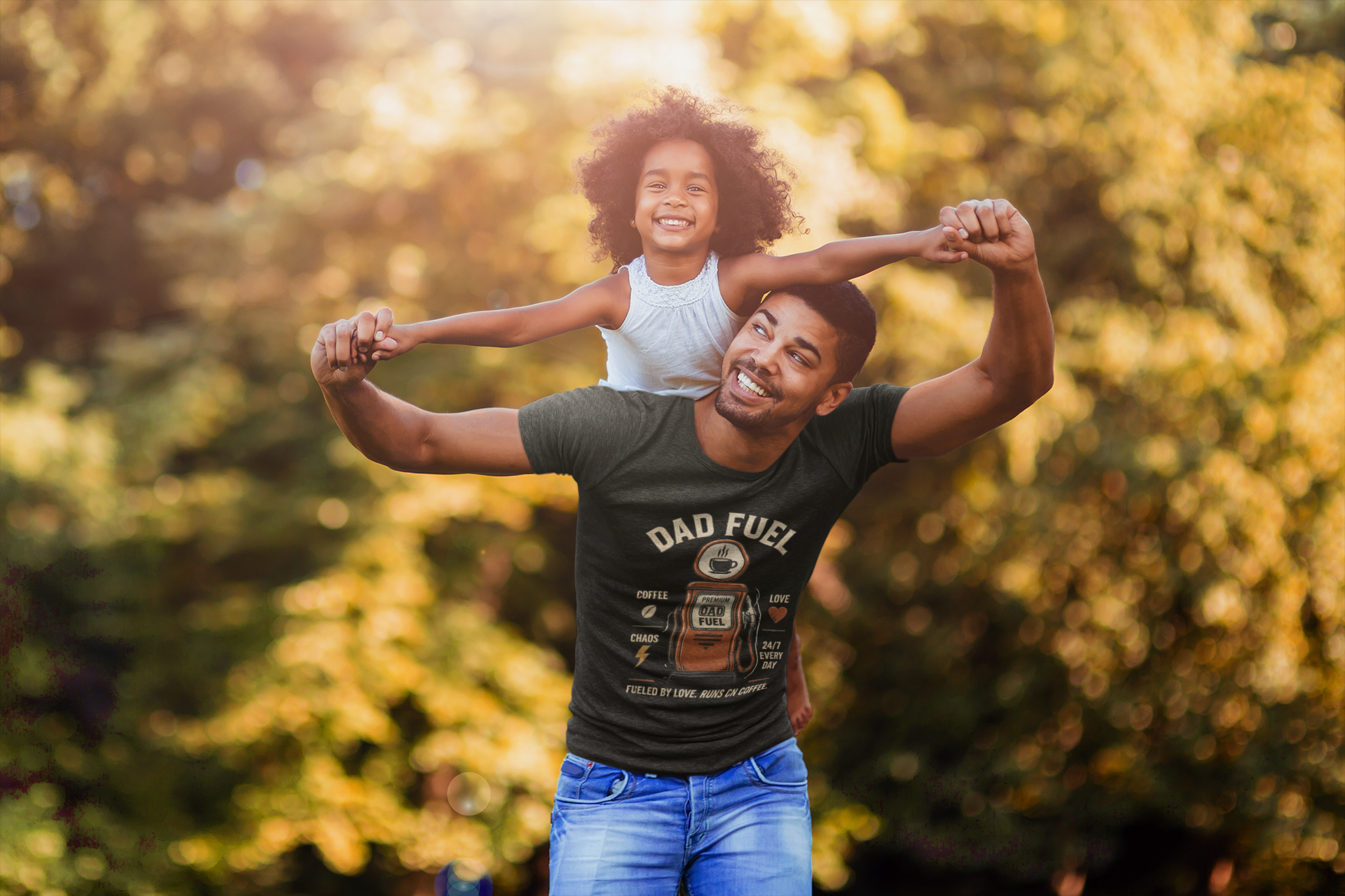 Dad Fuel Father's Day Tee/7 Stage Streetwear