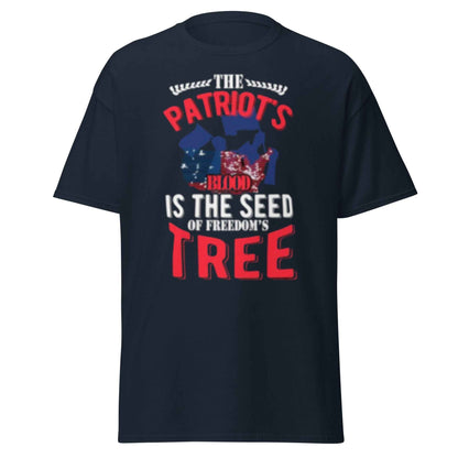 The Patroits Blood is The Seed of Freedom Streetwear Tee - 7 Stage Streetwear