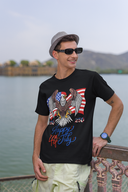 Eagle 4th of July T-Shirt/7 Stage streetwear