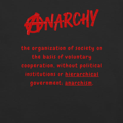 What Is Anarchy graphic tee