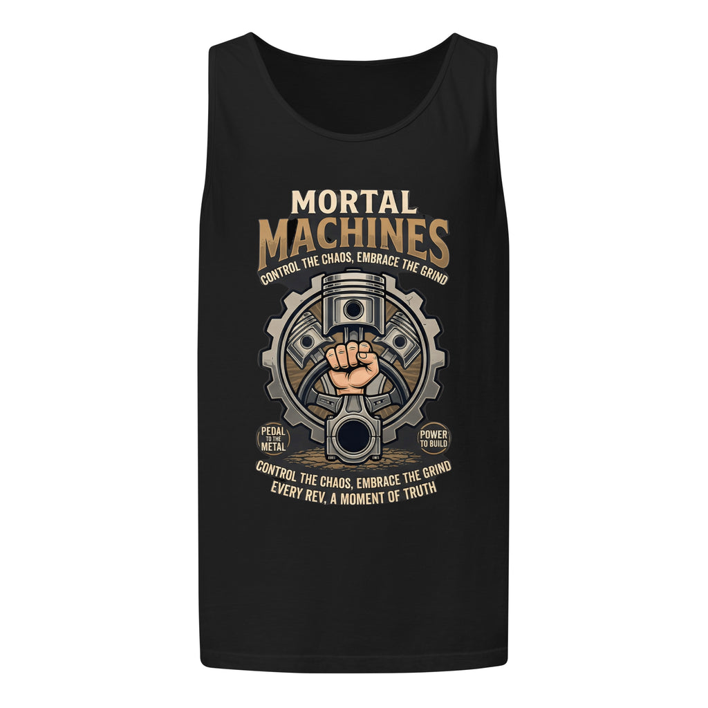 Embrace The Grind motivational tank top in black