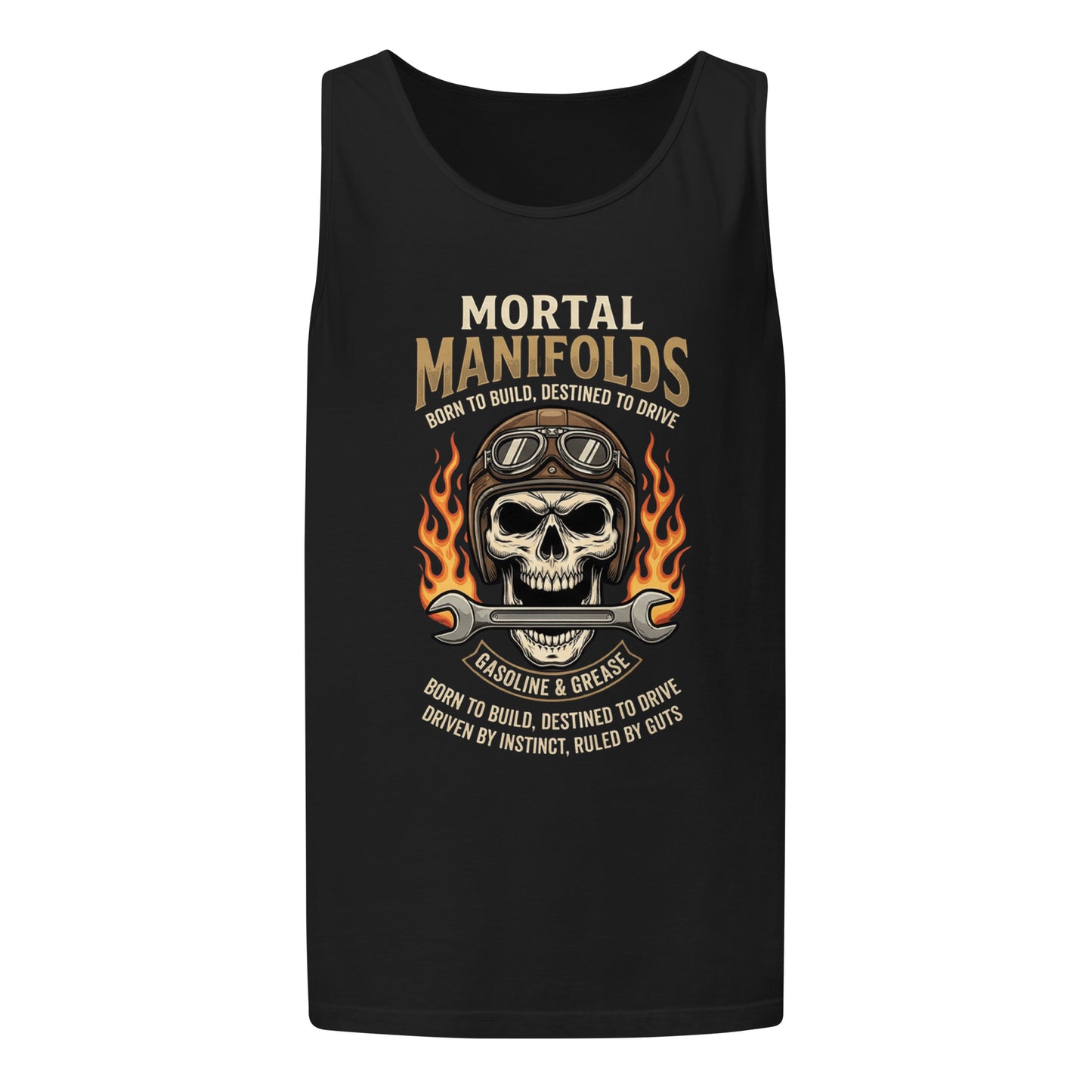Car Guy Grease & Gasoline Tank  Top/7 Stage Streetwear