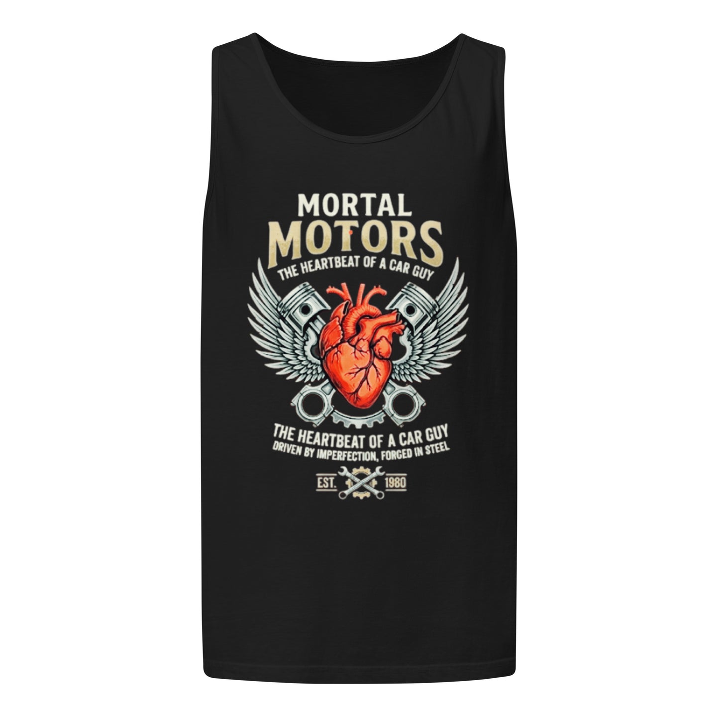 Heartbeat of a Car Guy Tank Top/7 Stage Streetwear