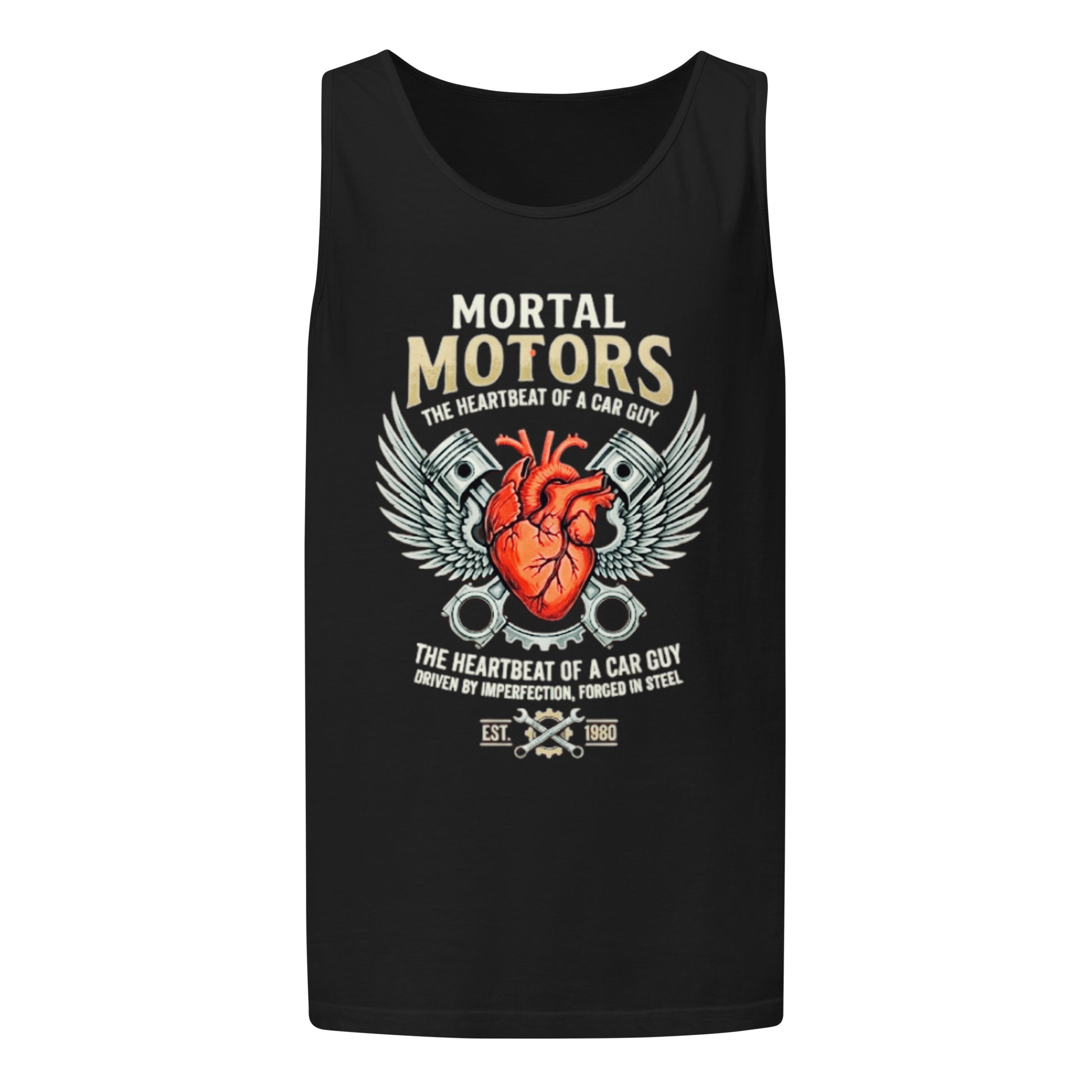 Heartbeat of a Car Guy Tank Top/7 Stage Streetwear