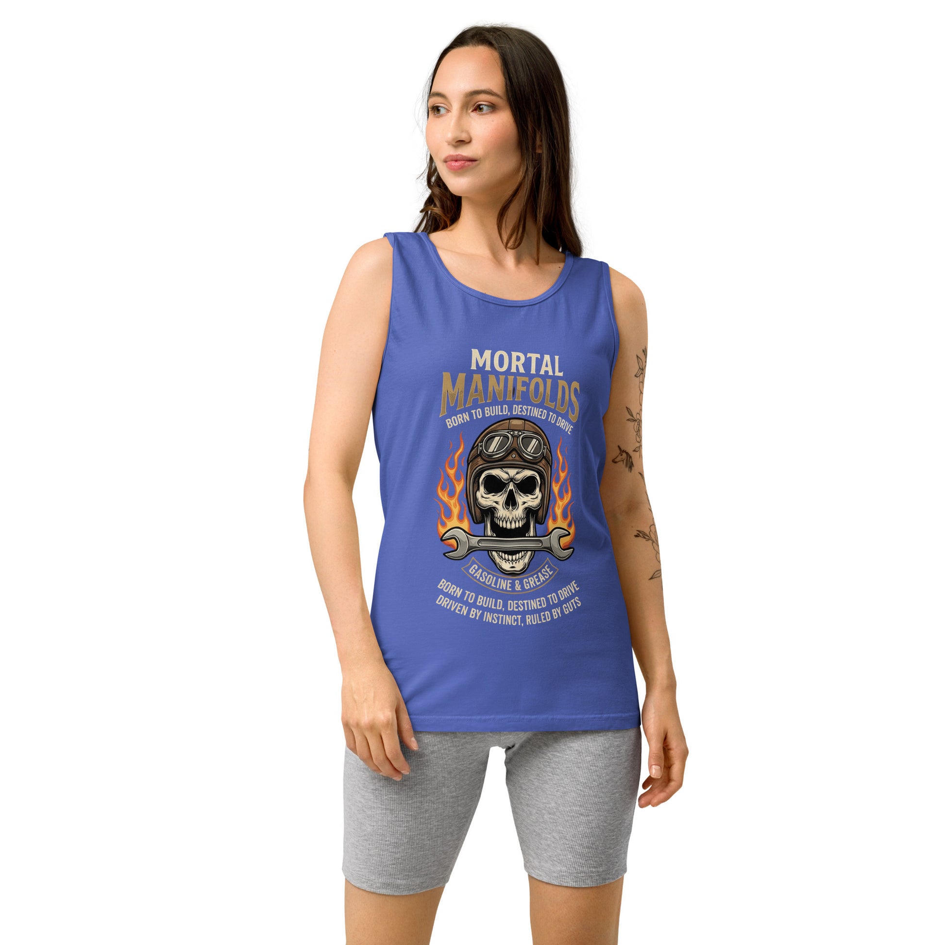 Car Guy Grease & Gasoline Tank  Top/7 Stage Streetwear