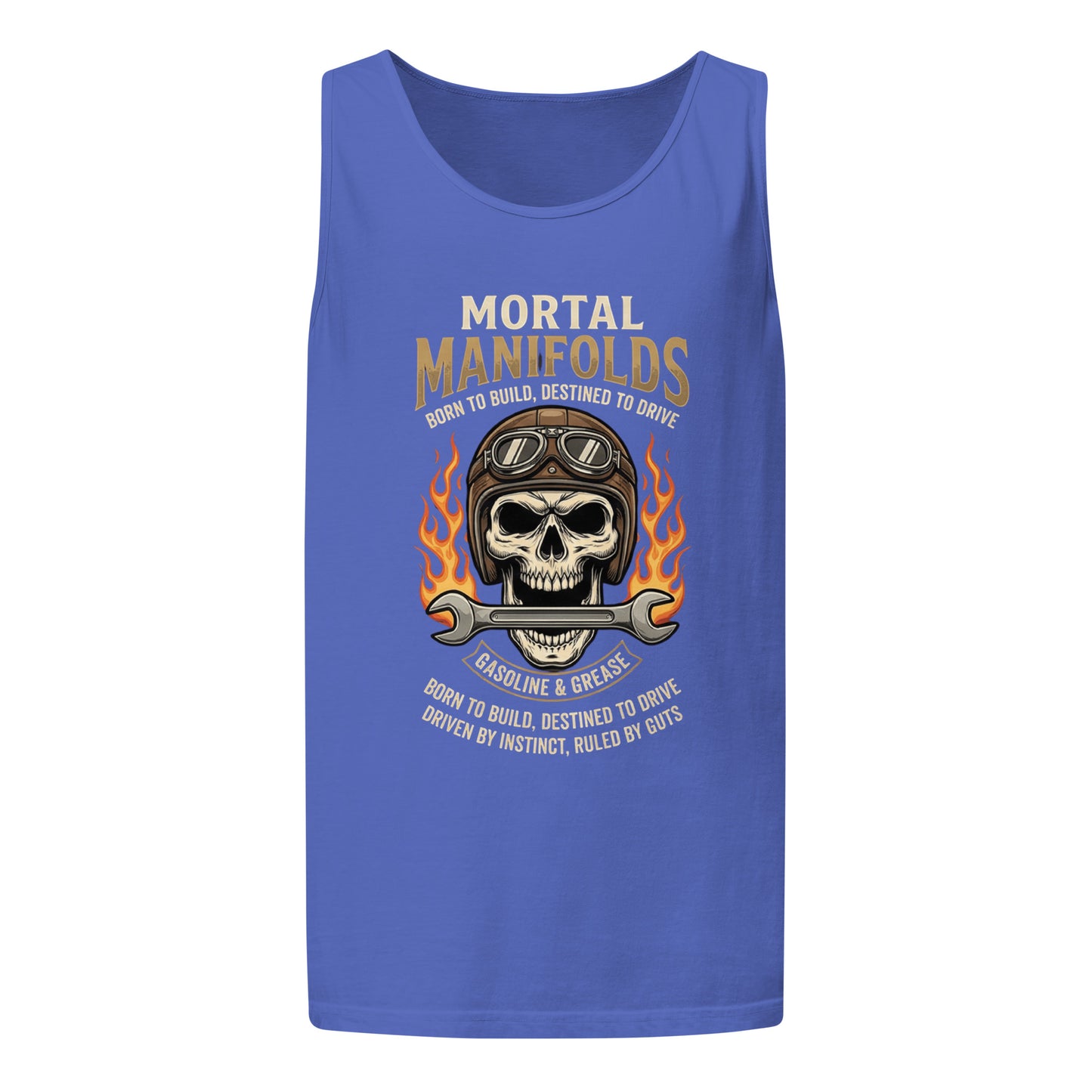 Car Guy Grease & Gasoline Tank  Top/7 Stage Streetwear