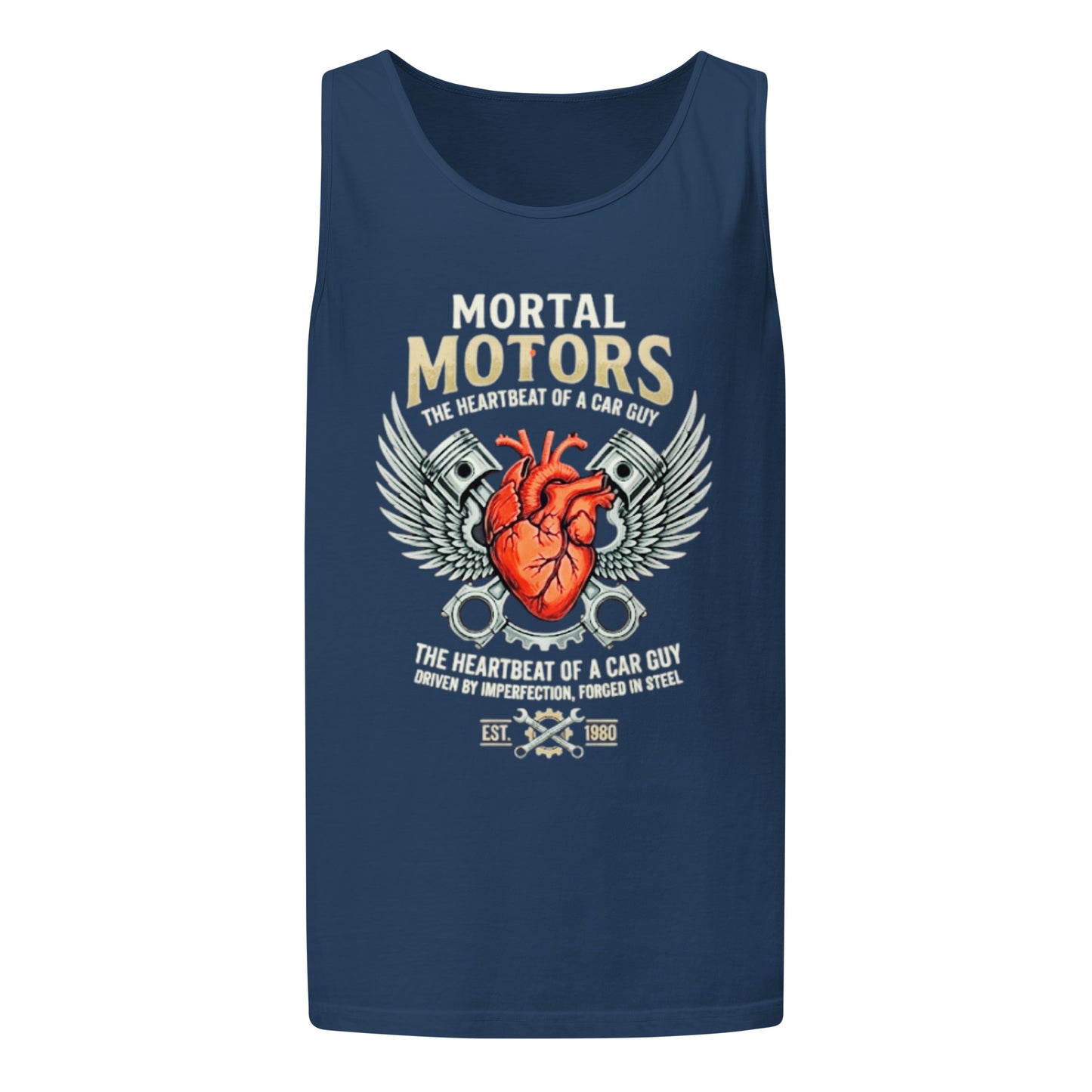 Heartbeat of a Car Guy Tank Top/7 Stage Streetwear