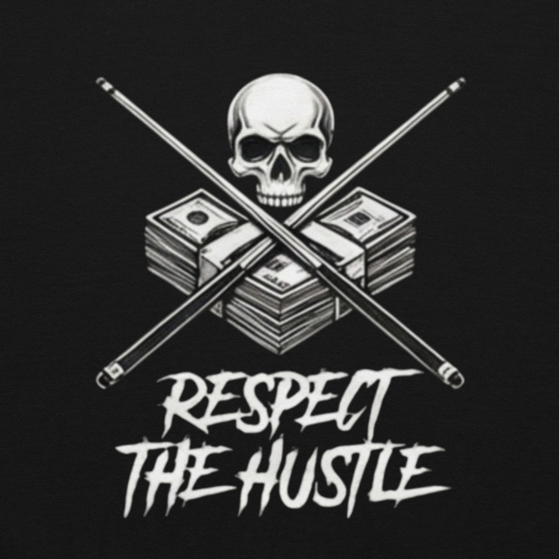 Respect the Hustle motivational hoodie