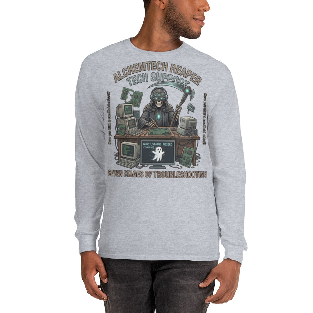 Reaper Tech Support Long Sleeve Shirt long sleeve tee — front view