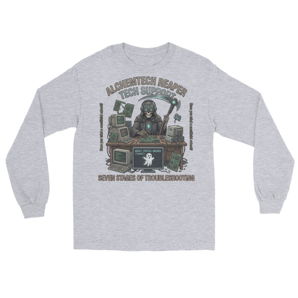 Reaper Tech Support Long Sleeve Shirt long sleeve tee — front view