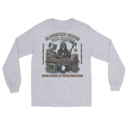 Reaper Tech Support Long Sleeve Shirt long sleeve tee — front view