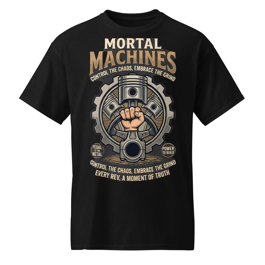 Embrace the Grind motivational graphic t-shirt in black
