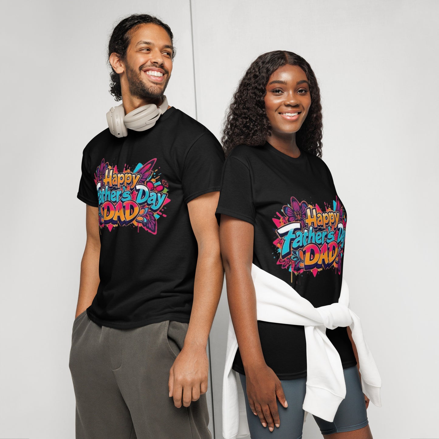 Happy  Father's  Day Dad Tee 2- 7 Stage Streetwear